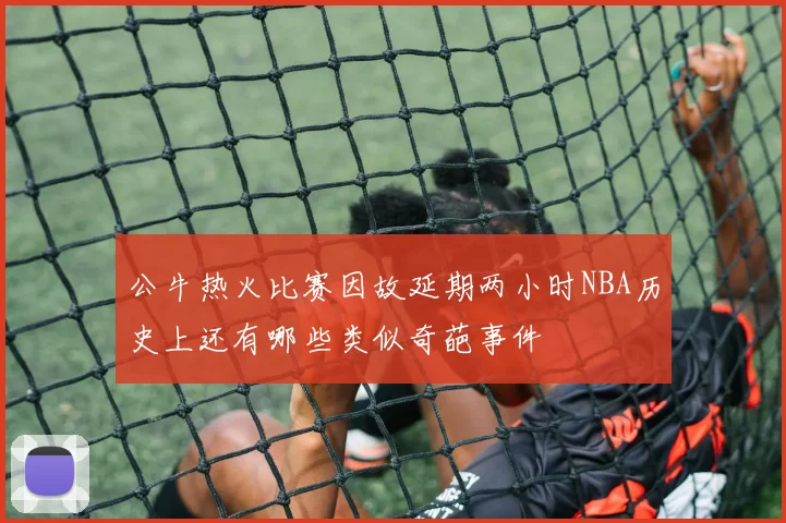公牛热火比赛因故延期两小时NBA历史上还有哪些类似奇葩事件